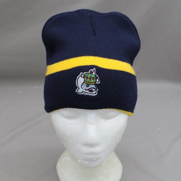 Vinctoria Salmon Kings Toque (VTG) - Crested Logo - Adult Stretch Fit - Picture 1 of 11